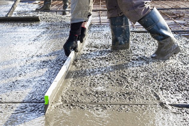 Workers repairing concrete in Central Coast NSW