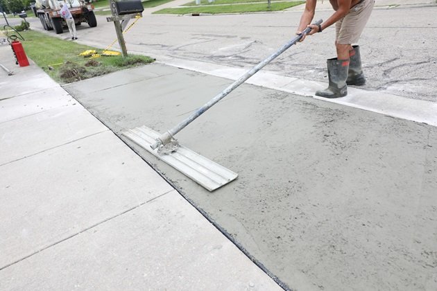 Concrete driveway repair by Prime Concrete Central Coast